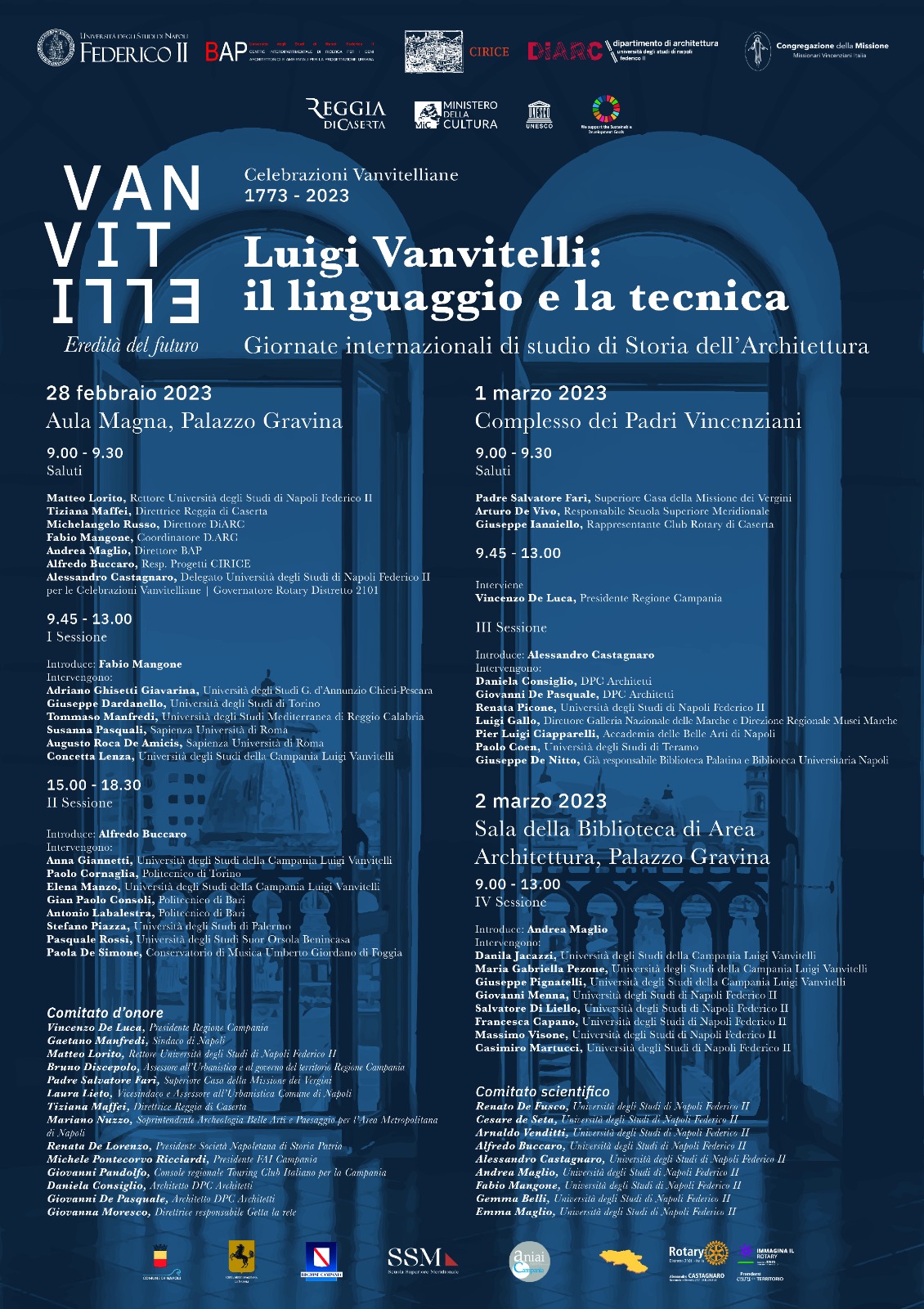 Celebrazioni Vanvitelliane – 1773-2023