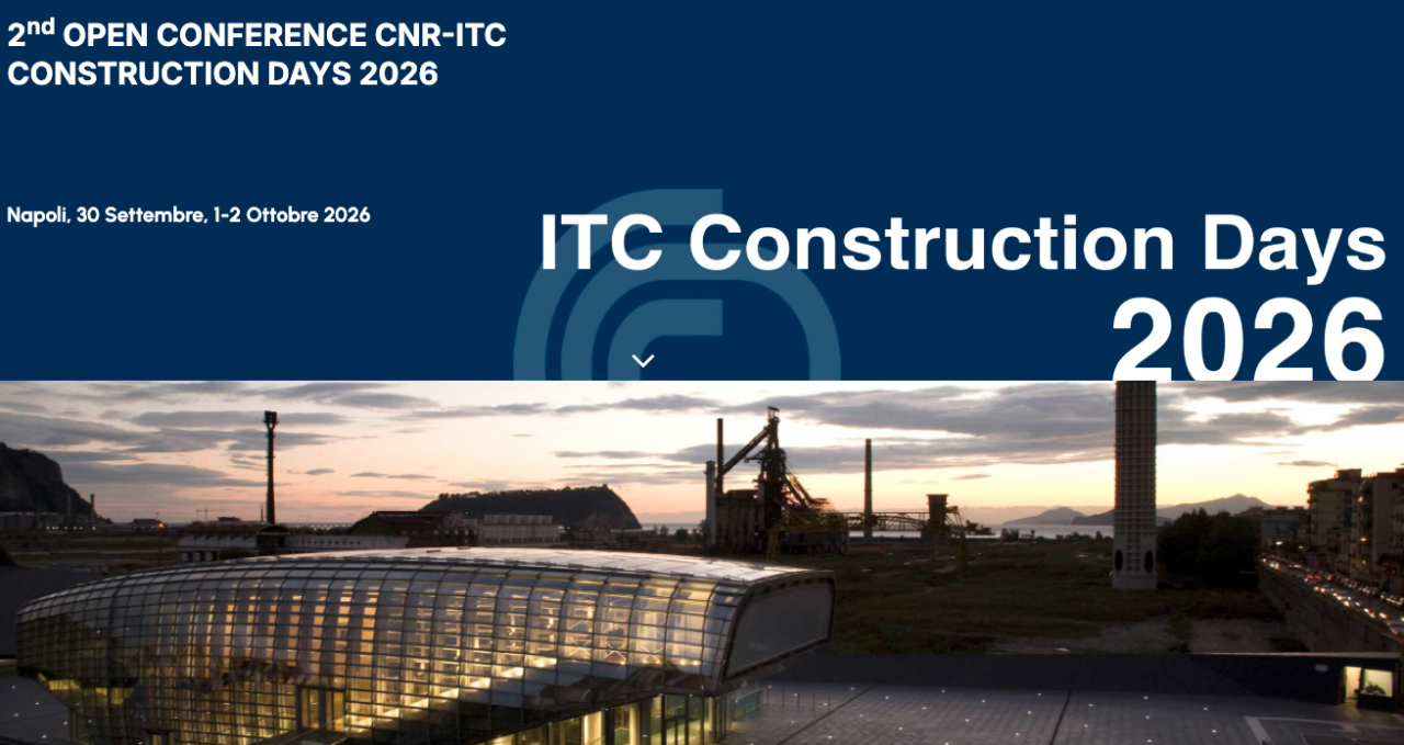 ITC Construction Days | 30 settembre – 2 ottobre 2026